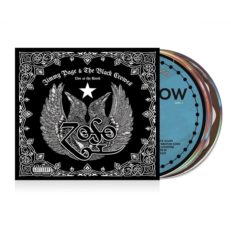 Jimmy Page & The Black Crowes – Live At The Greek 3 CD Set