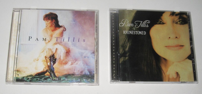 Pam Tillis 2 CDs All Of This Love Rhinestoned Very Good No Stickers or Markings