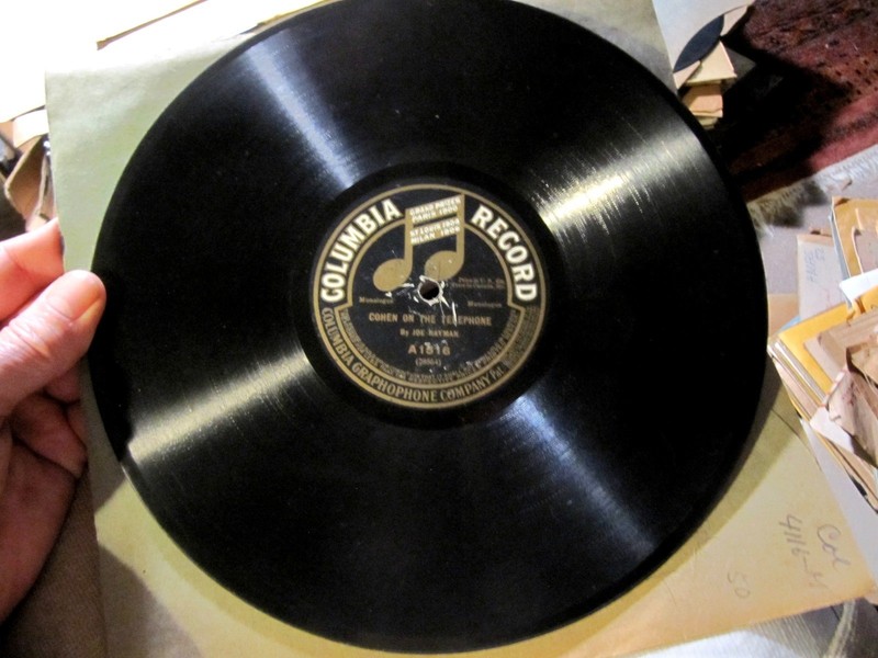 1913 British Music Hall Joe Hayman YIDDISH Humor COHEN ON THE TELEPHONE COLUMBIA