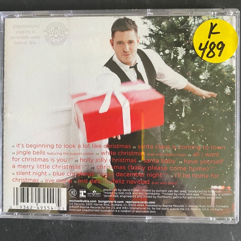 Michael Bublé – Christmas CD 2011 Holiday Pop Reprise Records gallery