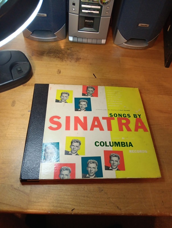 1947 FRANK SINATRA «Songs by Sinatra» Columbia C-124 -4 x 78 rpm SEE PICS 1 NRMT