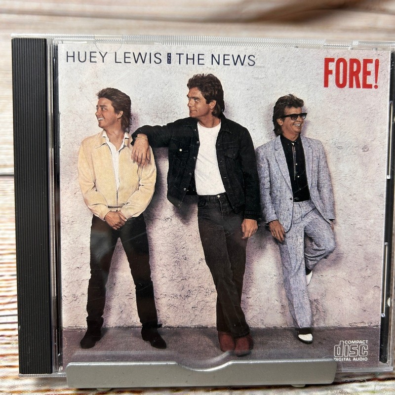 Huey Lewis and the News Fore! CD 1986 Chrysalis Pop Rock Hip To Be Square