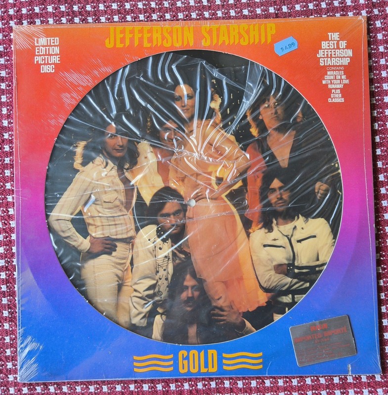Jefferson Starship, Gold, Picture Disc (New-In Shrinkwrap)