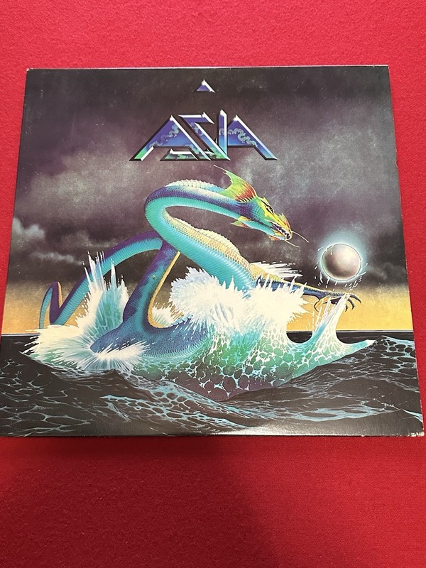 Asia Self Titled Vinyl Record Album EX, Geffen Records GHS 2008