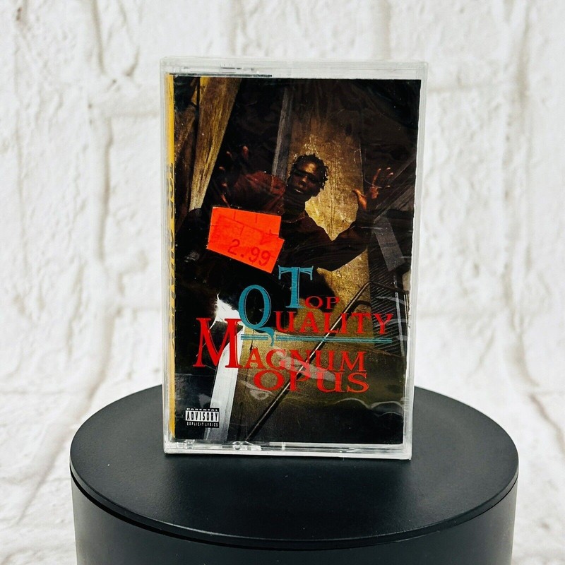 Magnum Opus Top Quality Cassette Tape RCA Hip Hop hip hop rap vintage tape