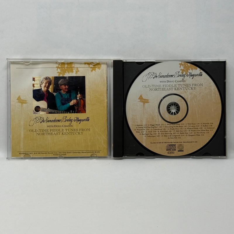 J.P. & Annadeene Fraley Maysville CD 1995 Old-Time Fiddle Tunes Rounder gallery
