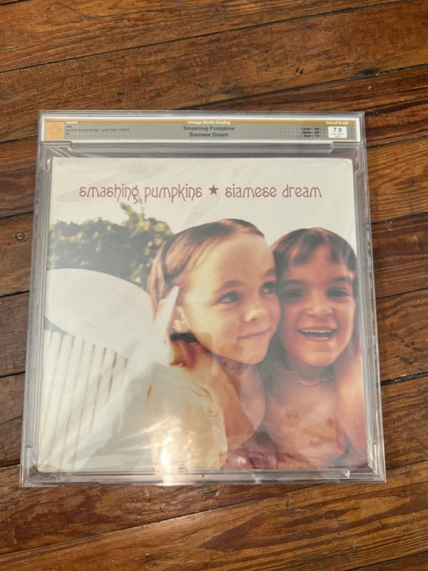 SMASHING PUMPKINS Siamese Dream Vinyl Record VMG 7.0 Graded SEALED original