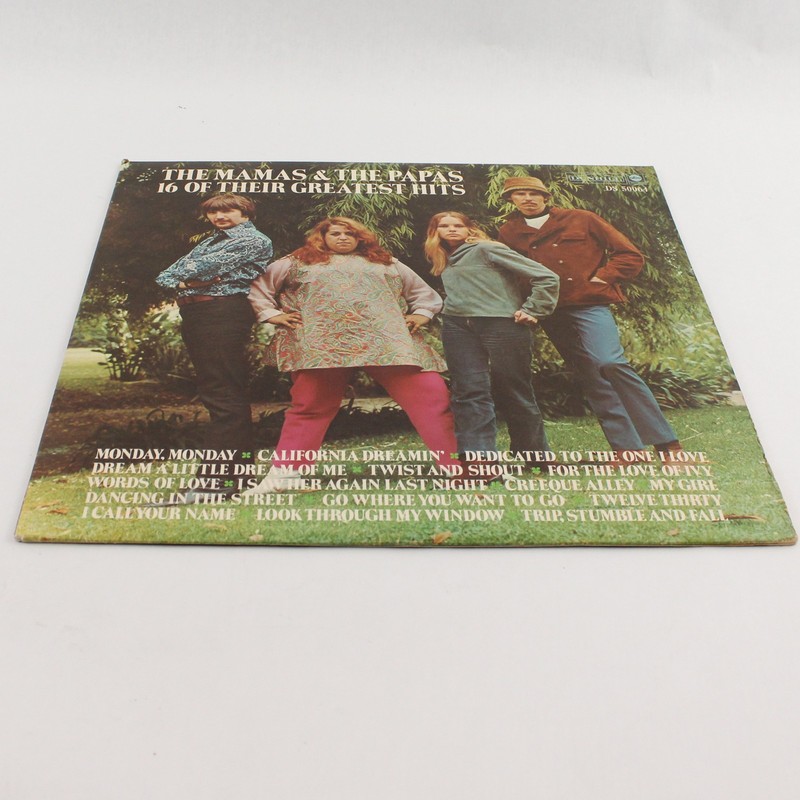 The Mamas and The Papas 16 of Their Greatest Hits 12″ Vinyl Record
