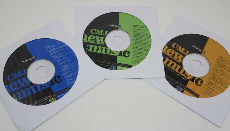 CMJ New Music 1998 Compact Disc LOT #57-58-59 Feat Pulp, Scott Weiland, Garbage