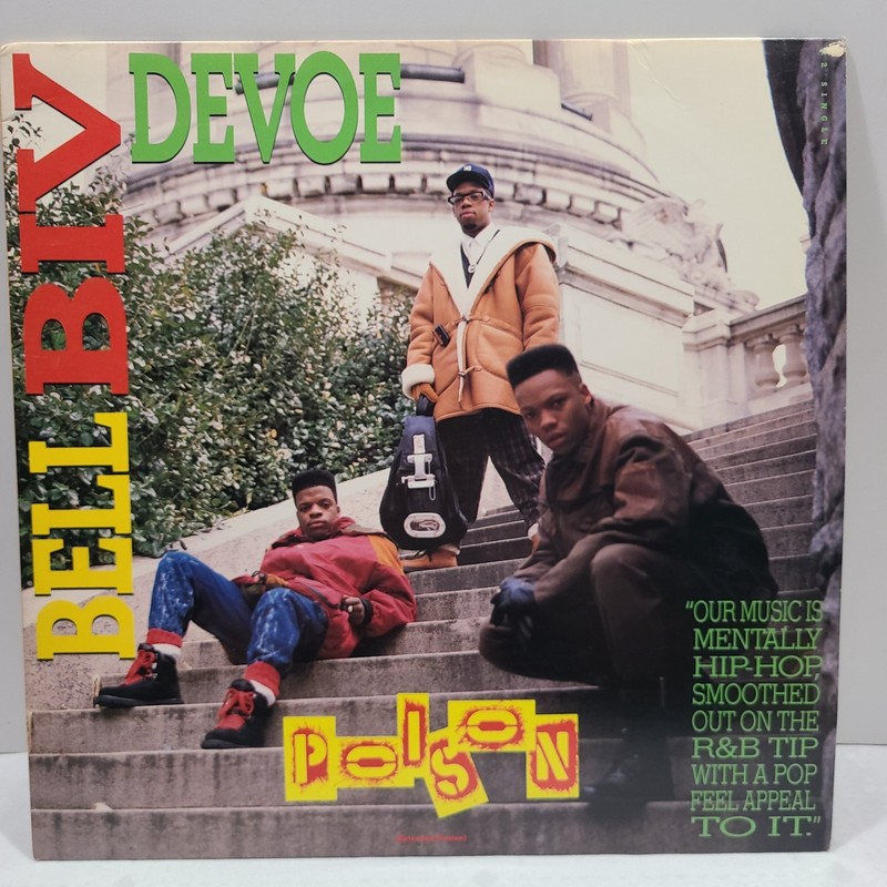 Bell Biv Devoe Poison 12" Single NM- Near Mint Vinyl MCA 1990 Promo Stamp Remix gallery