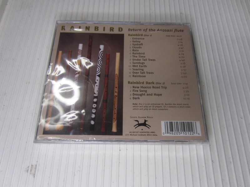 New Coyote Oldman Rainbird Return Of The Anasazi Flute 2CD BRAND NEW SEALED gallery