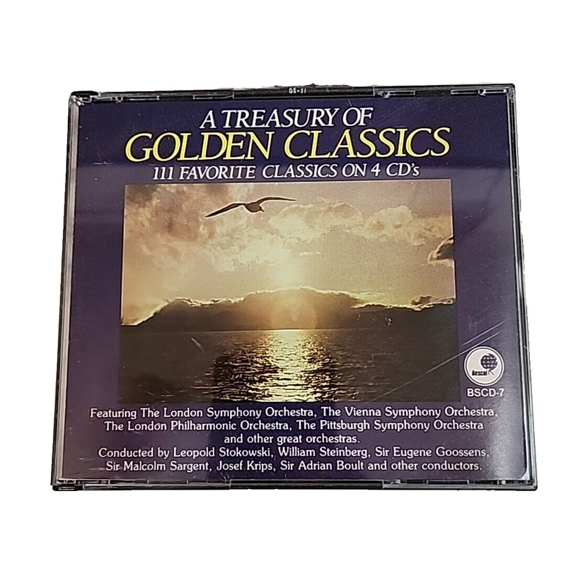A Treasury Of Golden Classics (111 Favorite Classics On 4 CD’s) [4xCD] BSCD-7