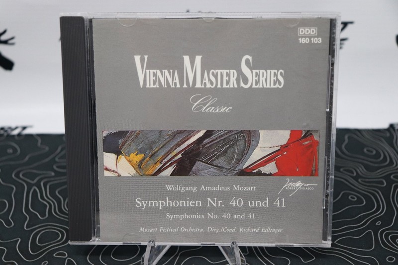 Mozart – Symphonies No. 40 & 41 CD 1988 Vienna Master Series Classical PMG