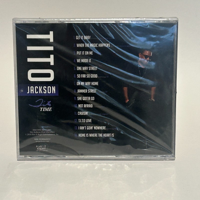 Tito Jackson Tito Time CD 2018 Play it Right Ent Music New Rhythm & Blues Pop gallery
