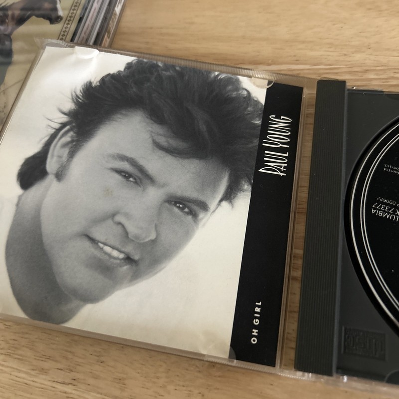 PROMO CD - PAUL YOUNG - OH GIRL - 1990 Columbia CSK 73377 from Other Voices gallery