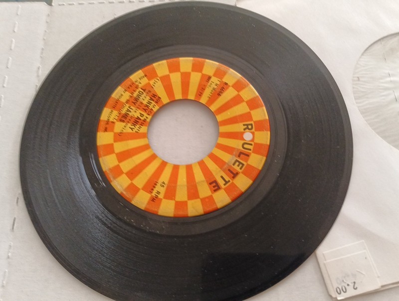 Tommy James & Shondells HANKY PANKY (ROCK N ROLL 45) Roulette Records EXC