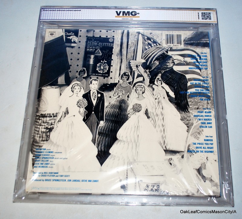 Bruce Springsteen The River LP Record VMG 8.5 Graded Columbia PC2 36854 Sealed! gallery
