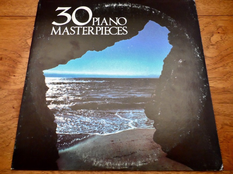 ♫ 30 Piano Masterpieces ♫ 1971 Columbia Musical Treasuries Vinyl LP