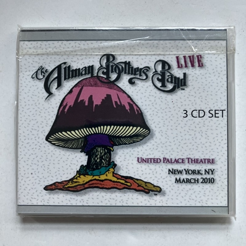 Allman Brothers Band Live 3-18-10 United Palace Theatre New York, NY – 3CD Set