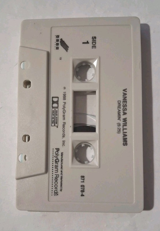 Vanessa Williams - Dreamin' (Cassette Single 1988 Polygram) 871 078-4 gallery