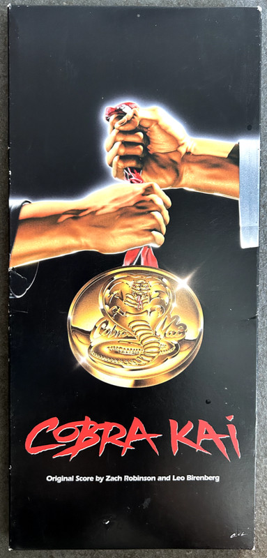 COBRA KAI Zach Robinson + Leo Birenberg LONG BOX Soundtrack CD Ltd to 300 RARE!