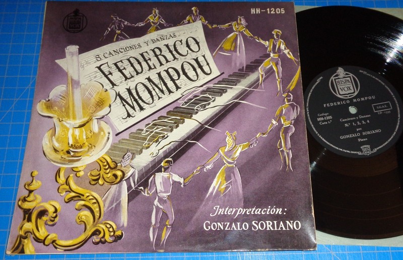 Gonzalo Soriano MOMPOU 8 Canciones y Danzas – Hispavox 10 inch HH-1.205
