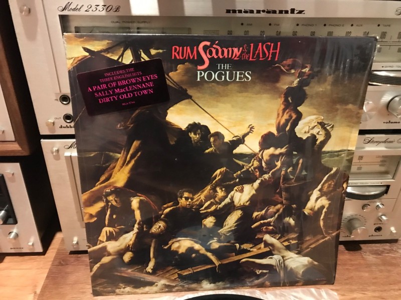 THE POGUES Rum Sodomy & the Lash LP SEALED 1985 Vinyl MCA-5744 Shane MacGowan