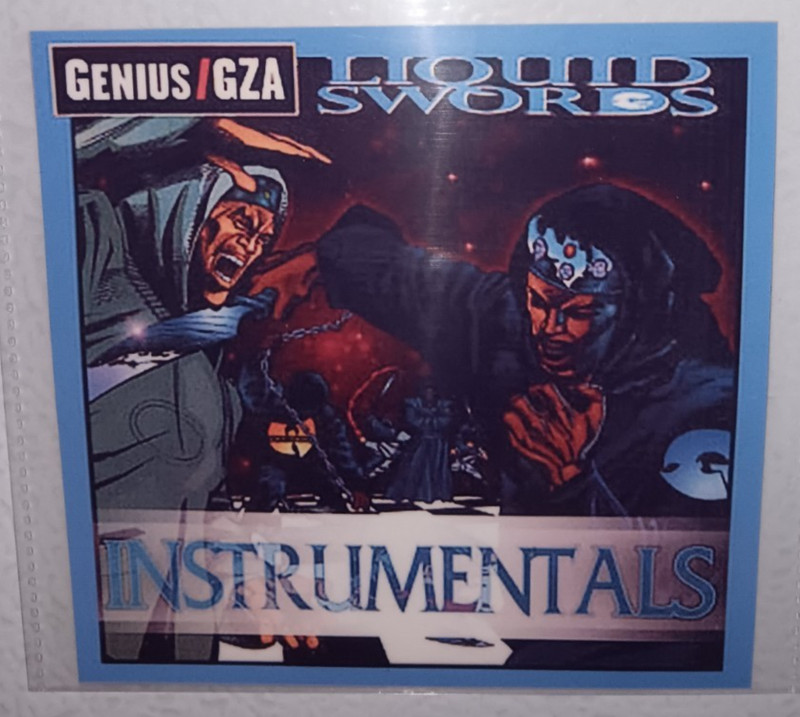 CD Rap/Hip-Hop, GZA – Liquid Swords (Instrumentals) Mixtape