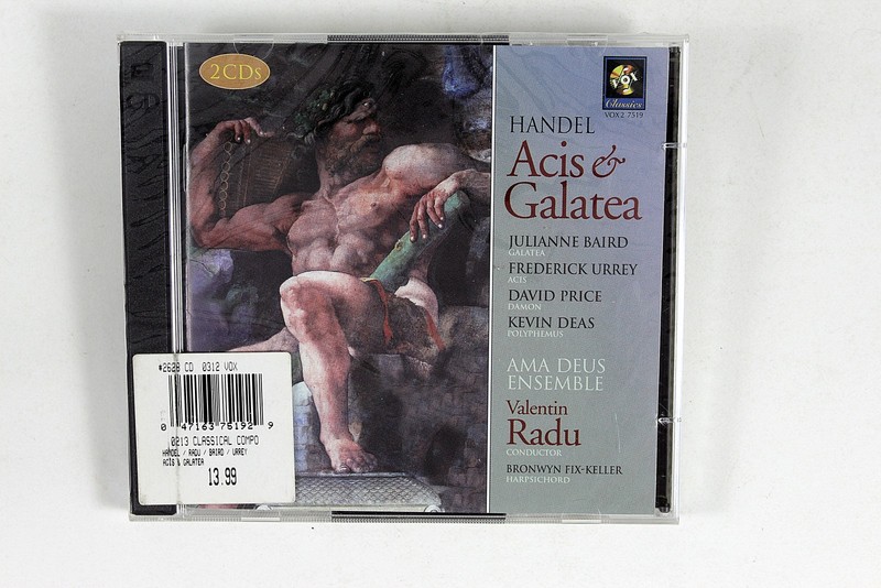 Handel – Acis & Galatea – Ama Deus Ensemble, Valentin Radu 2 CD Set VOX Classics