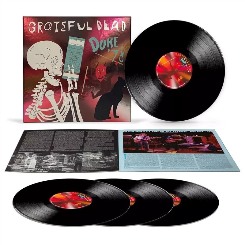 GRATEFUL DEAD Duke '78 *Sealed* 4-12-78 4x Vinyl LP Boxed Set w/ Hype Sticker gallery