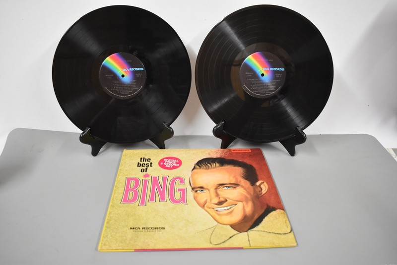 Bing Crosby The Best Of Bing 1977 MCA MCA2-4045 Gatefold 2LP VG+