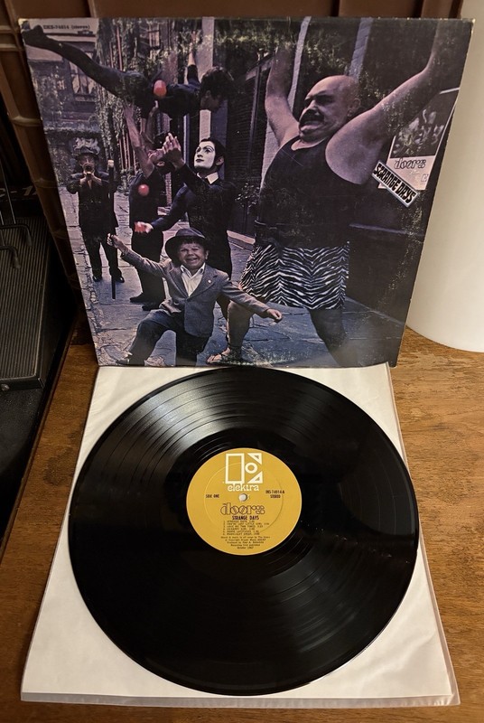 THE DOORS Strange Days ORIG 1967 GOLD LABEL EX EKS-74014 CTH Psych ELEKTRA