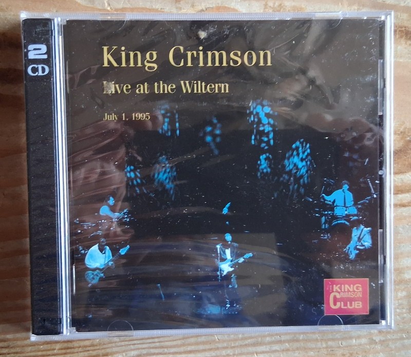 New / Sealed KING CRIMSON Live at the Wiltern July 1st 1995 2 cd set