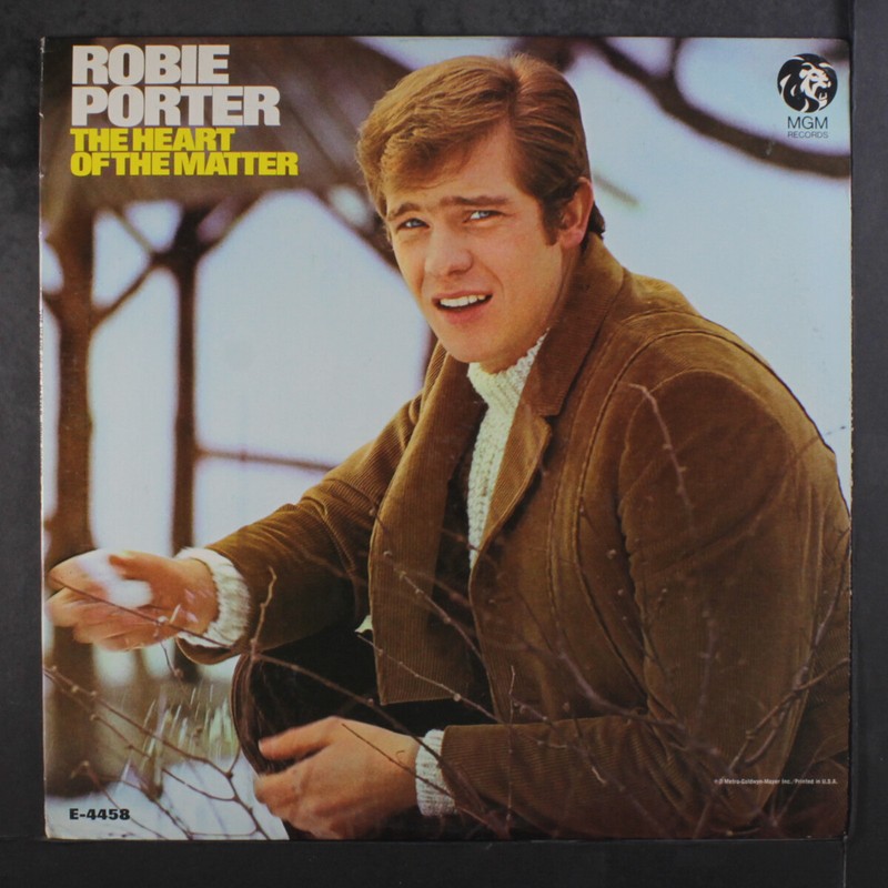ROBIE PORTER: the heart of the matter MGM 12″ LP 33 RPM