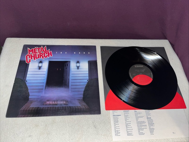 Metal Church – The Dark – Original 1986 Vintage Vinyl LP Record Album