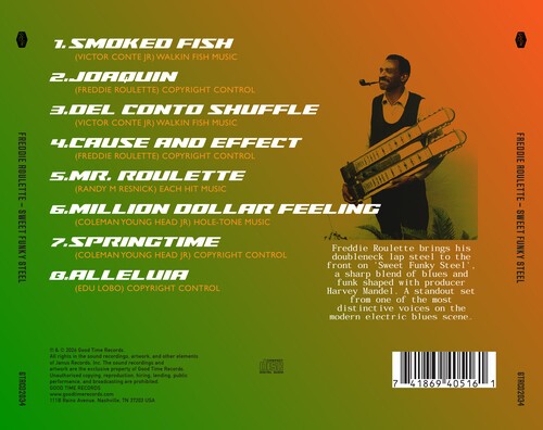 Freddie Roulette - Sweet Funky Steel [New CD] Alliance MOD gallery