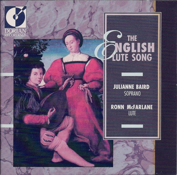Julianne Baird, Ronn McFarlane – The English Lute Song (CD, Album) (Mint (M)) –