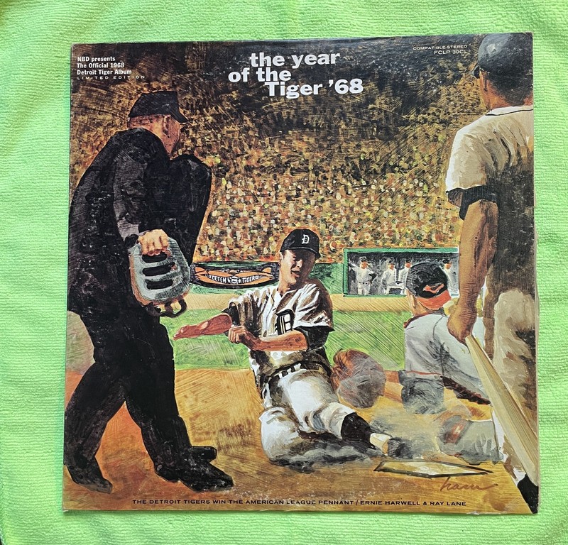 The Year Of The Tiger ’68 – Ernie Harwell & Ray Lane 1968 Record VG / VG