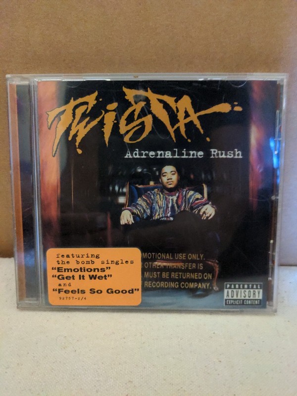Twista Adrenaline Rush CD Speedknot Mobstaz Rare HTF OOP Chicago Gangsta Hip Hop