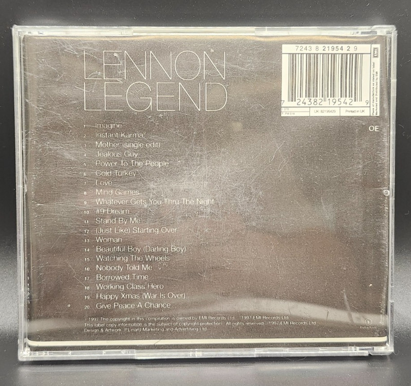 Lennon Legend: Very Best of by Lennon, John (CD, 1998) gallery