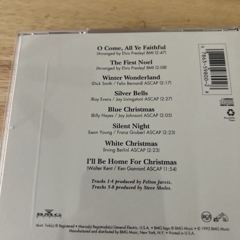 Elvis Presley Blue Christmas (CD) gallery