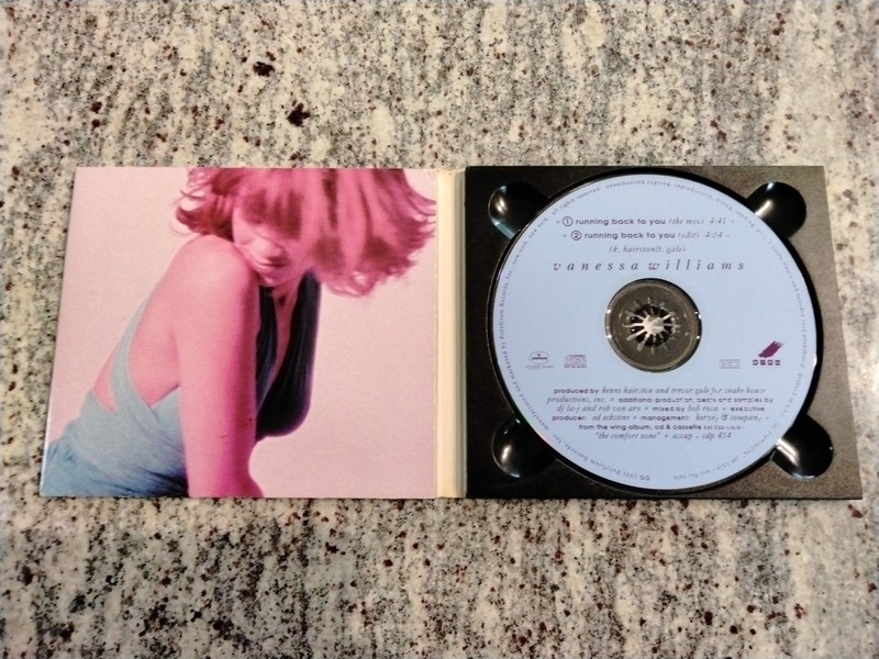 Vanessa Williams - Running Back To You - Promo CD Single - 1991 gallery