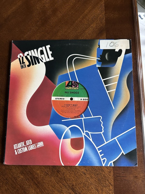Nu Shooz «I Cant’t Wait» Lp, Record 1985 Atlantic Recording Corp.