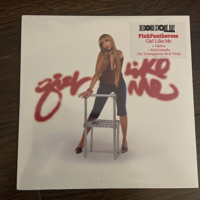 New PINK PANTHERESS Girl Like Me 7″ Vinyl Limited Ed. Clear Red Record RSD 2026