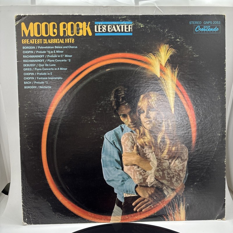 Les Baxter Moog Rock LP 1969 Electronic Latin Space Age GNPS 2053 Vinyl VG+ gallery