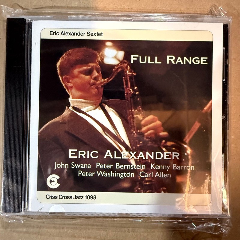 Eric Alexander Sextet – Full Range CD 1995 Jazz Criss Cross Jazz