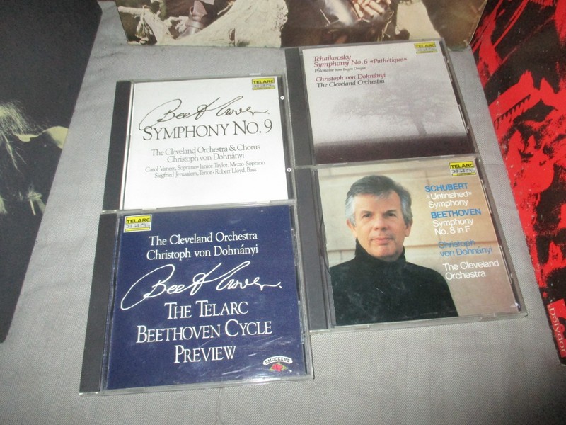 Telarc Classical 4 CD Lot ~ All Christoph von Dohnanyi & The Cleveland Orchestra
