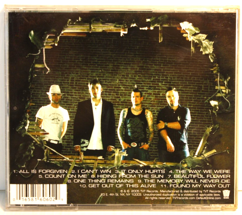 Default - One Thing Remains (CD, 2005) gallery
