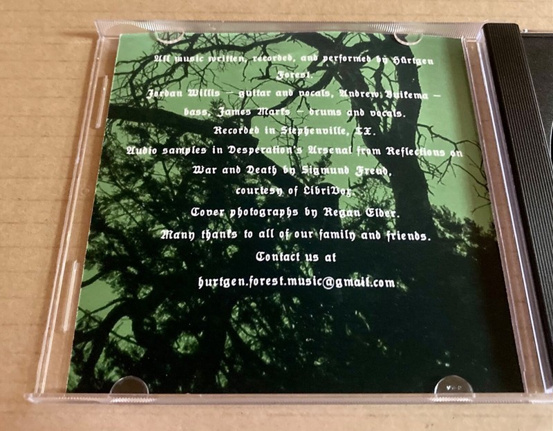 (NM) Rare CD Hürtgen Forest 2016 Self-Titled EP Fort Worth TX Doom Metal hurtgen gallery