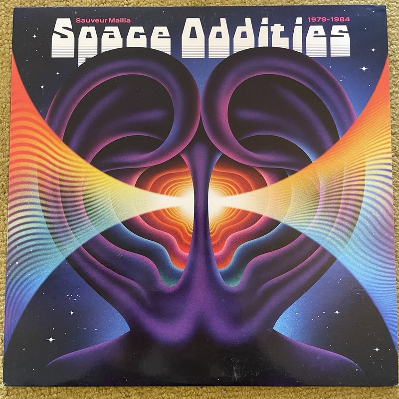Sauveur Mallia Space Oddities 1979 - 1984 2021 black vinyl LP VG+